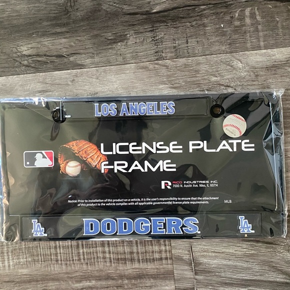Los Angeles Dodgers Other - New-Los Angeles Dodgers Sports Fan License Plate Frames